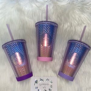 💜🤍💖 NWT Overseas Aurora Studded Grande 💖🤍💜
